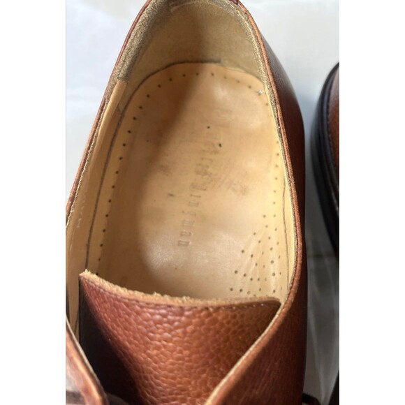 Martin Dingman Italy Oxford Derby Dress Shies Men Uk 8 Us 9 Brown Lace Up Vibram main image 4